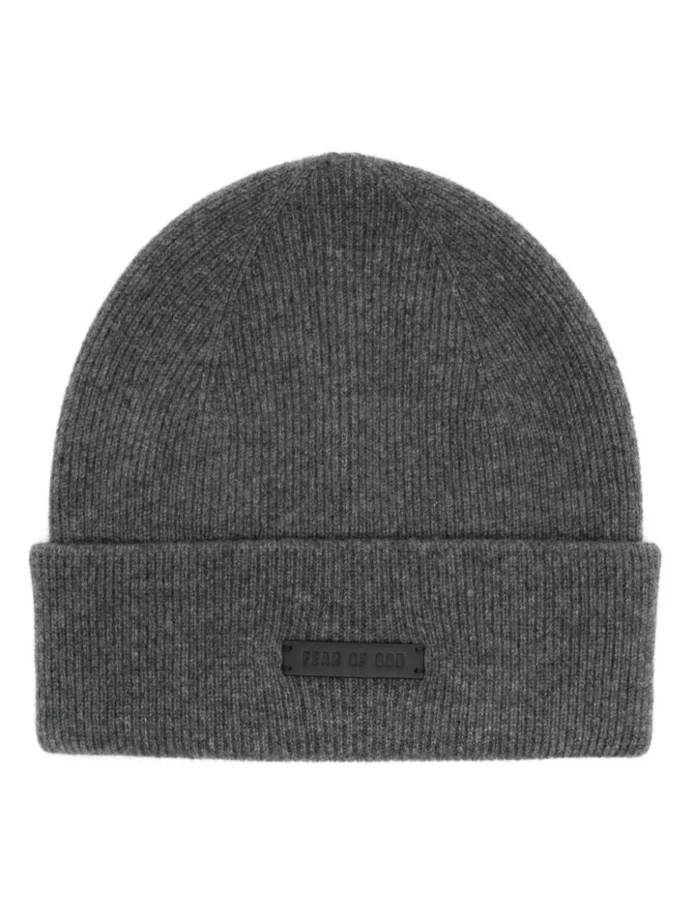 Cheap Fear Of God logo-patch beanie Men 0123