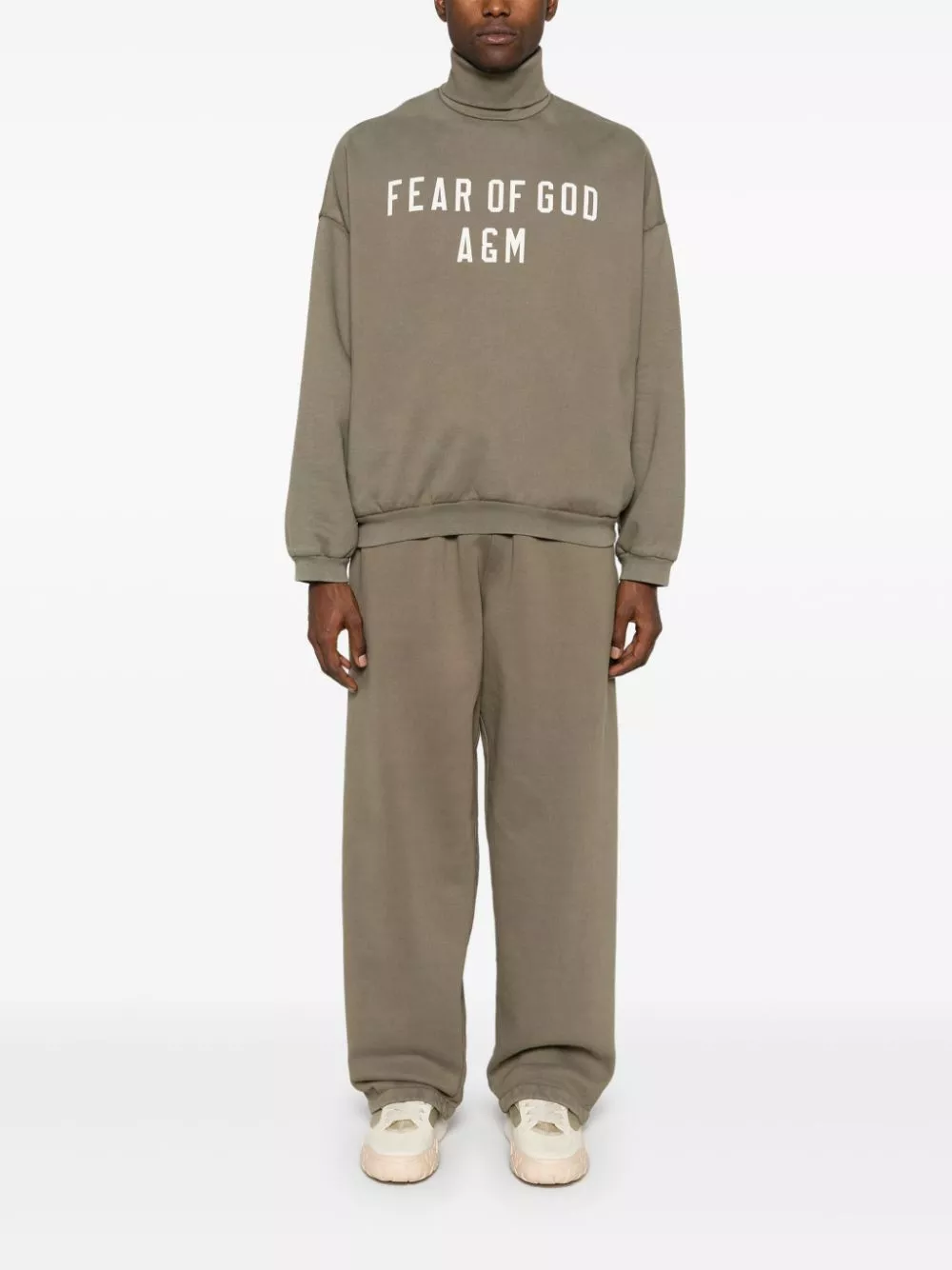 Affordable FEAR OF GOD ESSENTIALS logo-print sweatshirt Women 0116