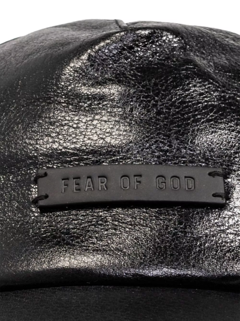 Cheap Fear Of God leather baseball cap Men 0122