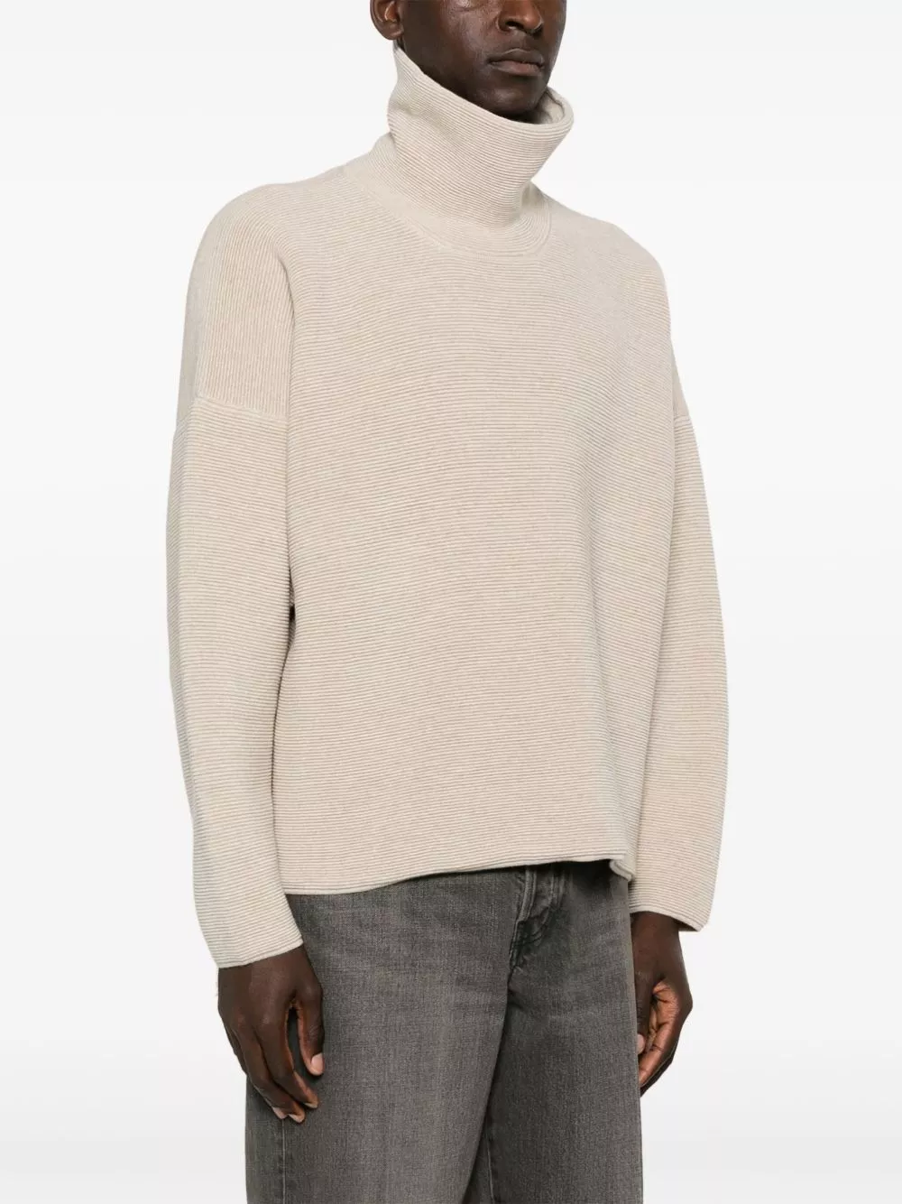 Cheap Fear Of God Ottoman split high neck sweater Men 0130