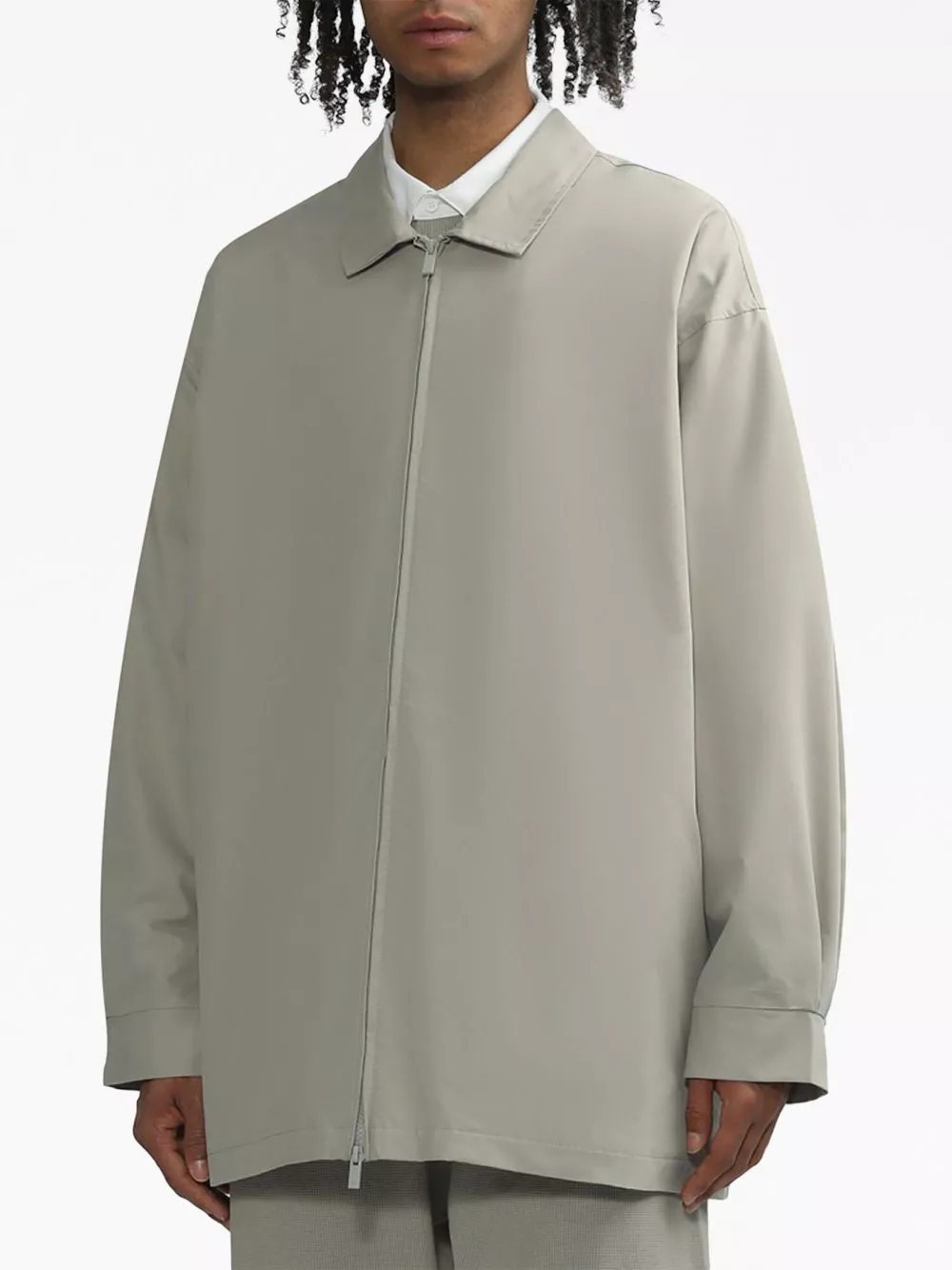 Affordable FEAR OF GOD ESSENTIALS logo-patch jacket Men 0130