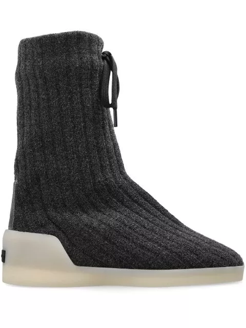 Affordable Fear Of God Moc Knit High boots Women 0127