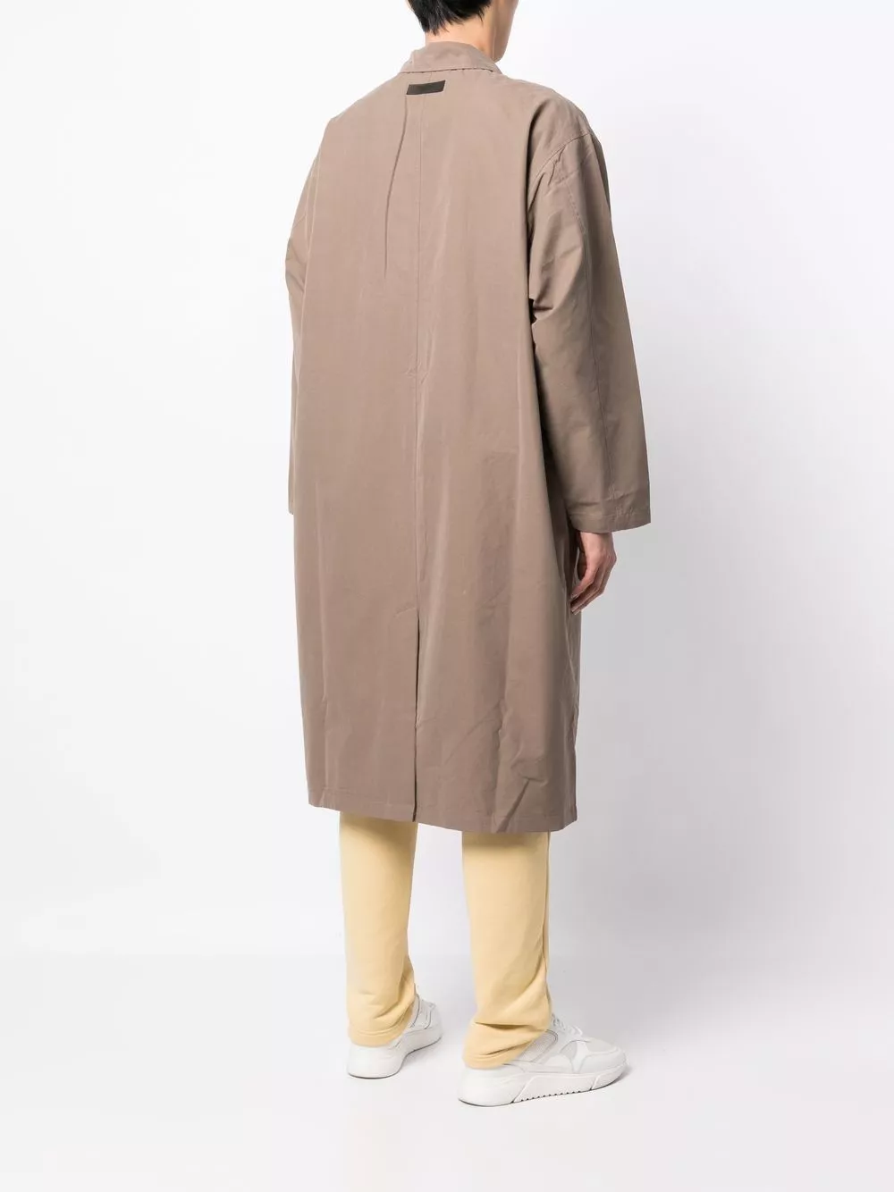 Affordable FEAR OF GOD ESSENTIALS long single-breasted coat Men 0115