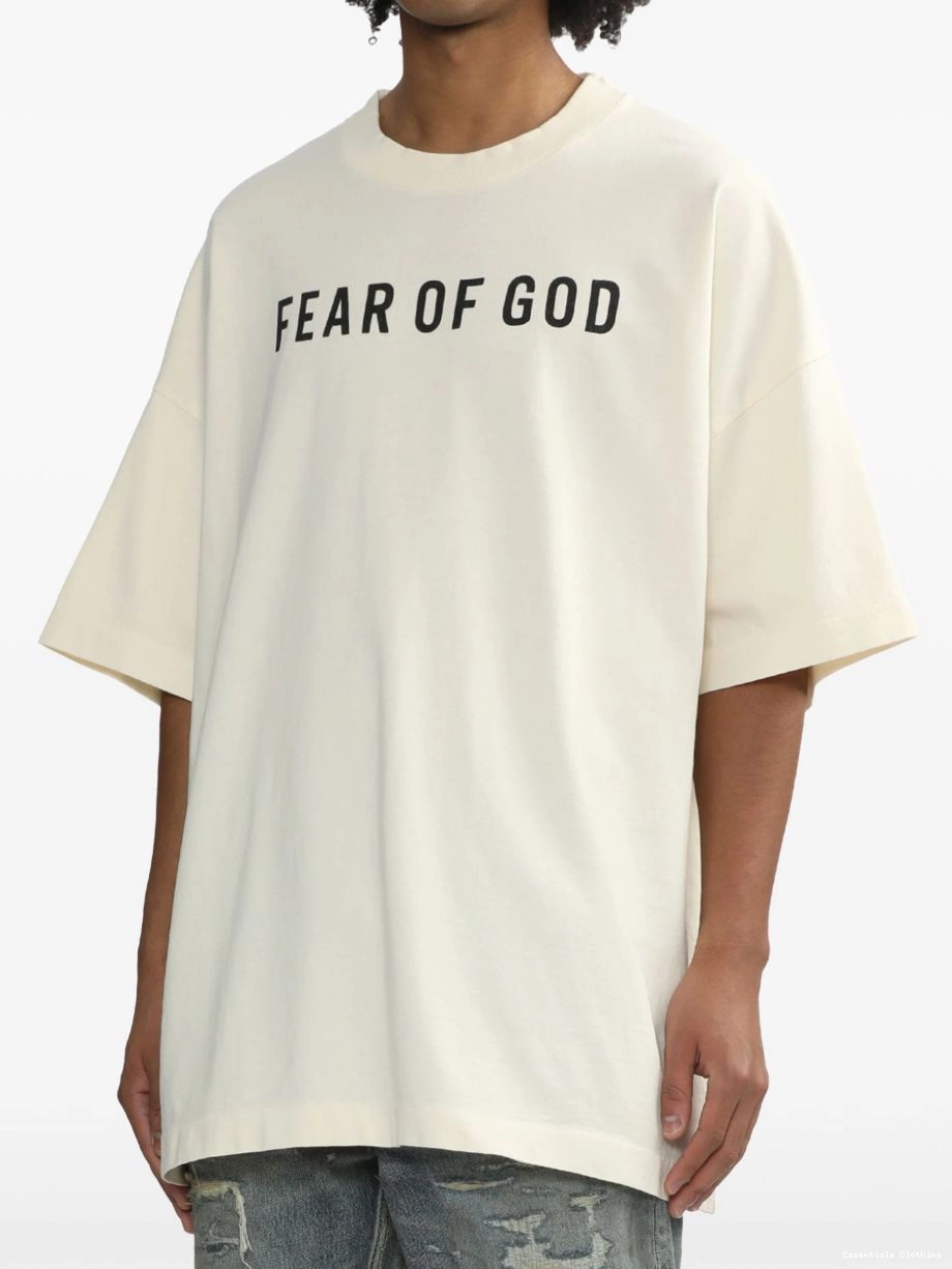 Cheap logo-print Of Men T-shirt Fear God 0215