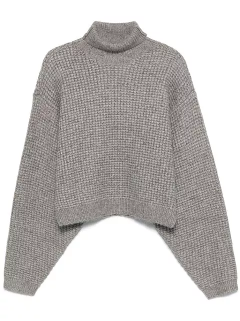 Affordable FEAR OF GOD ESSENTIALS logo-patch sweater Women 0203