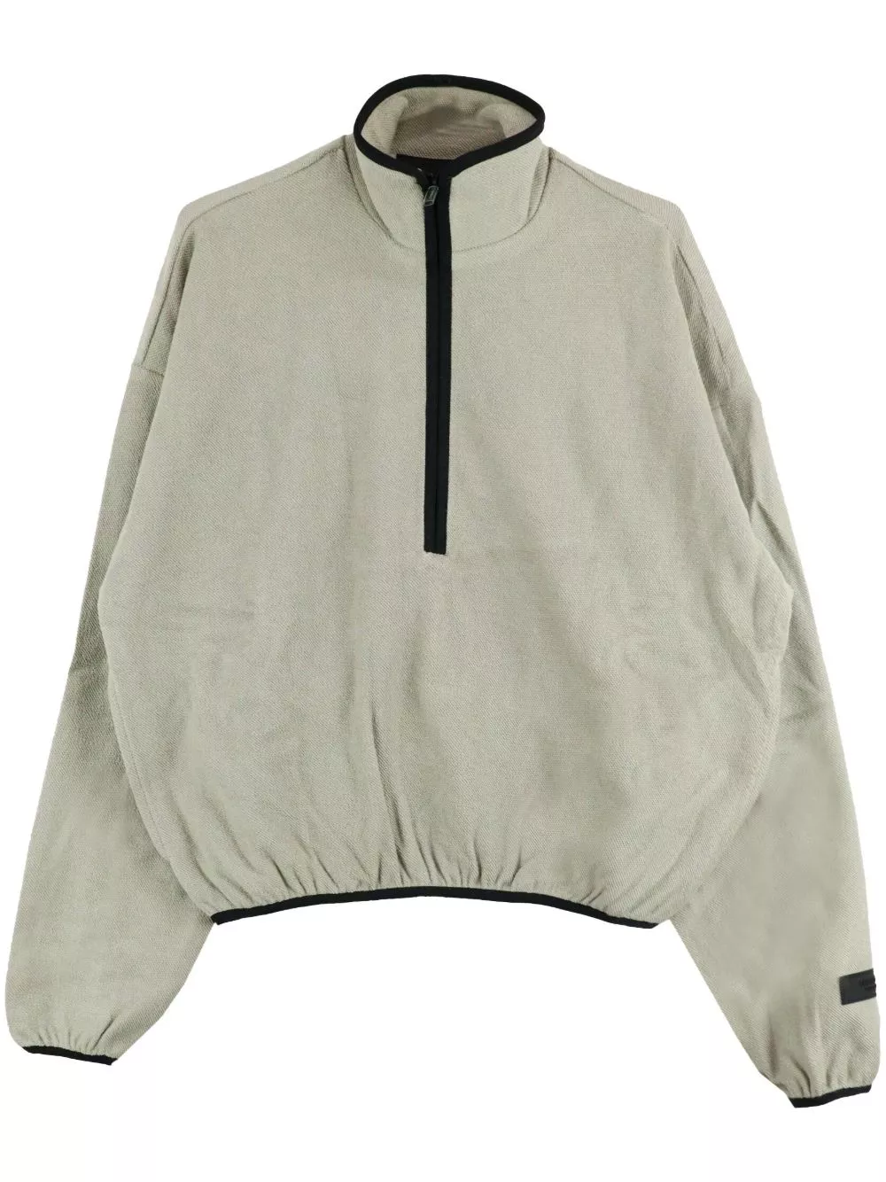 Affordable FEAR OF GOD ESSENTIALS half-zip cotton sweatshirt Women 0203