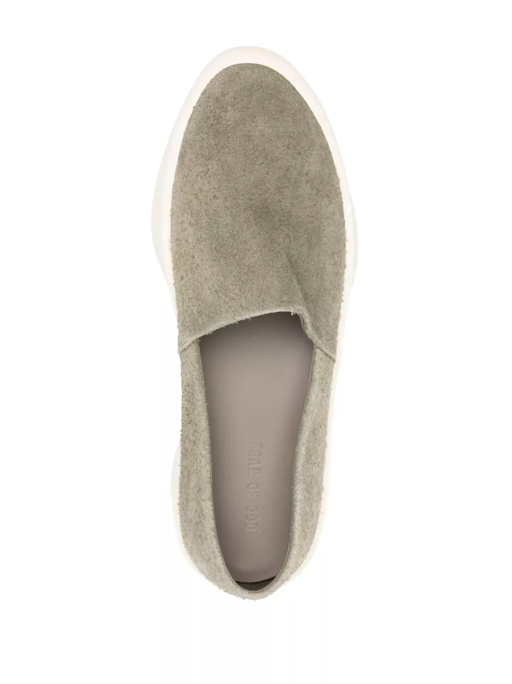 Cheap Fear Of God suede slip-on sneakers Men 0201